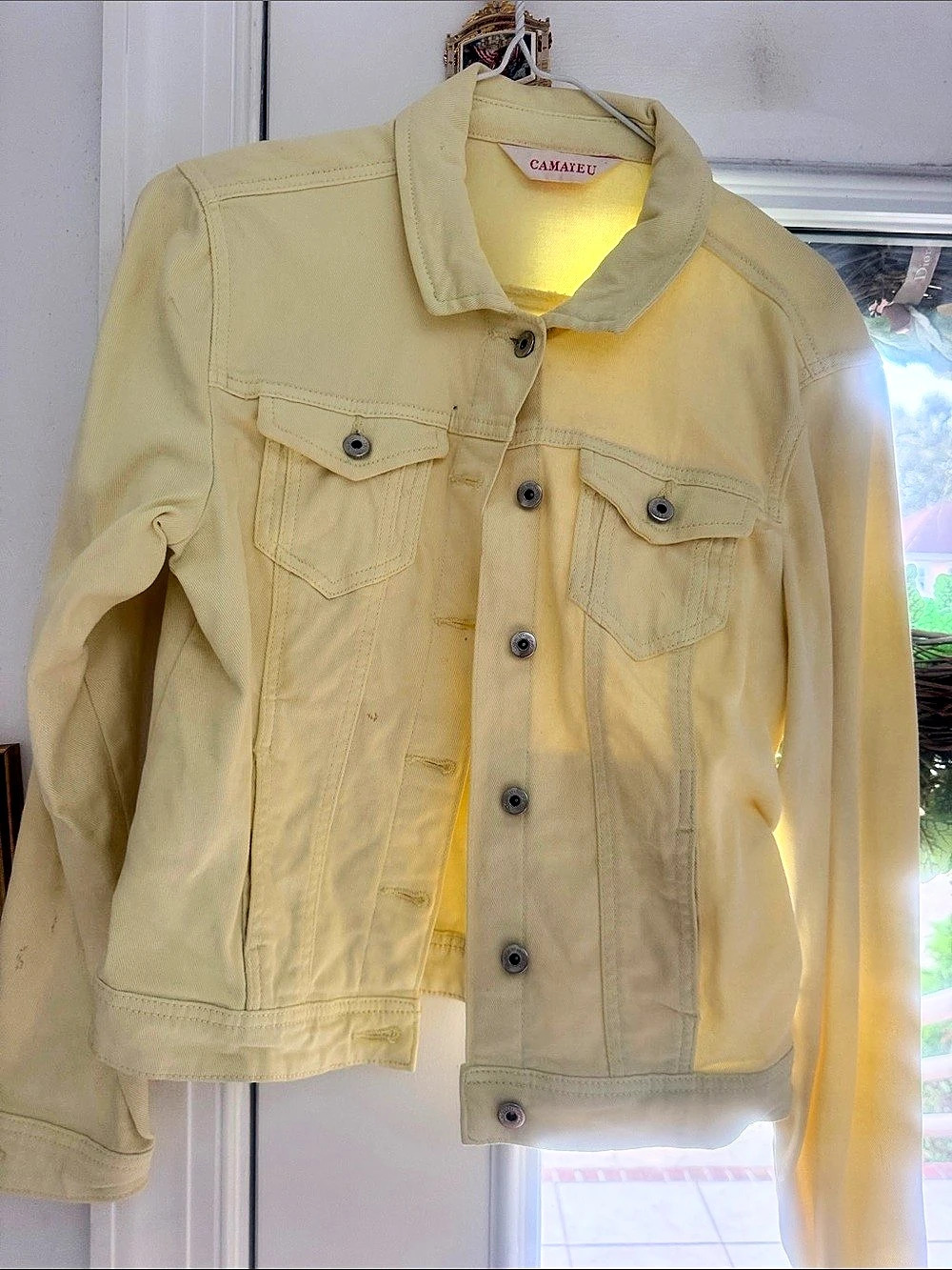 Camaieu Women's Cotton Denim Jacket Size Medium